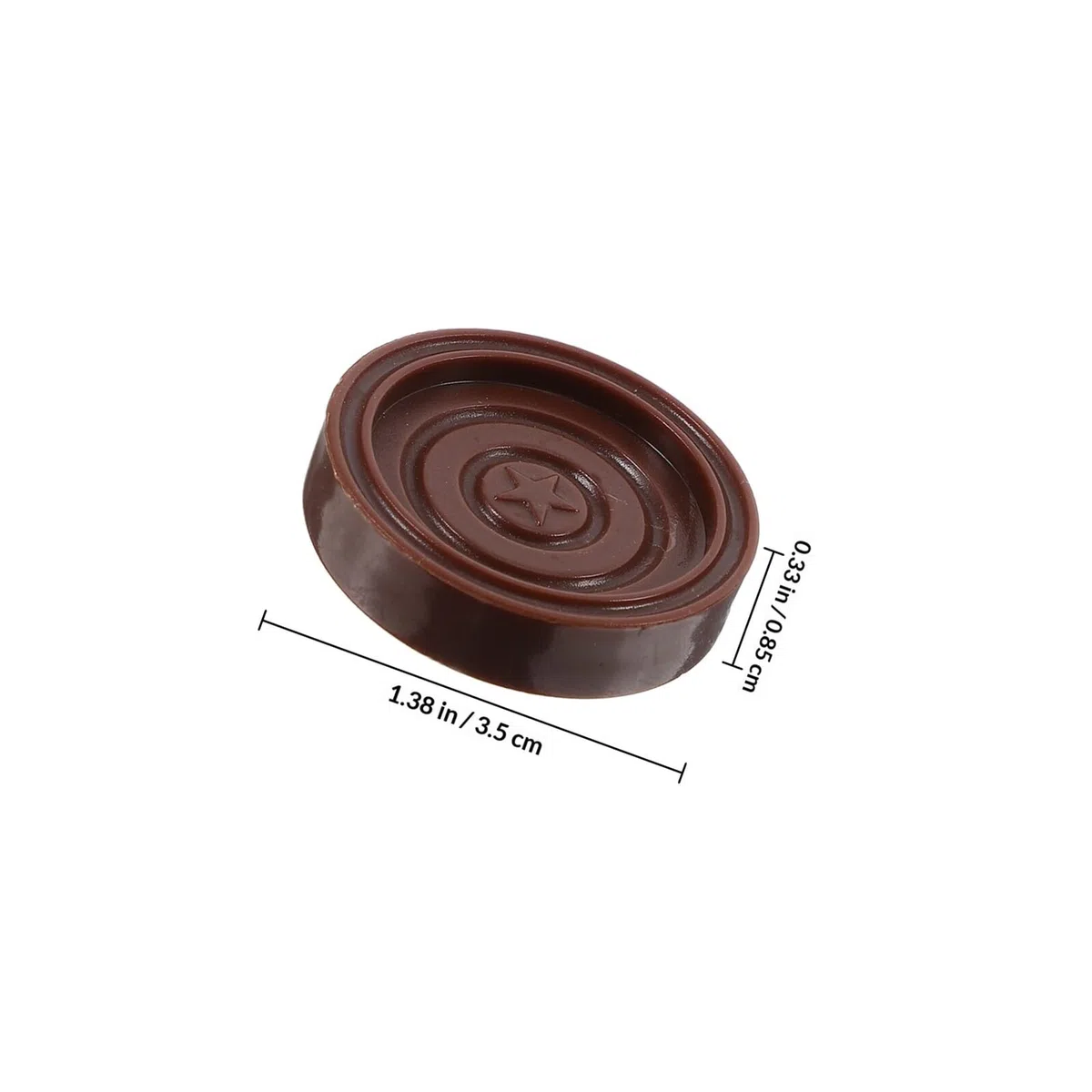 Accessori per Scacchiera 24 Pezzi in Plastica per Gioco da Tavolo Dama e Backgammon, Includono Pezzi Sostitutivi per Partite in Famiglia