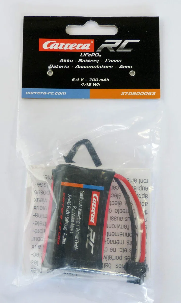 Carrera - 370600053 - LiFePo4 BATTERIA 6.4V 700mAH 7A