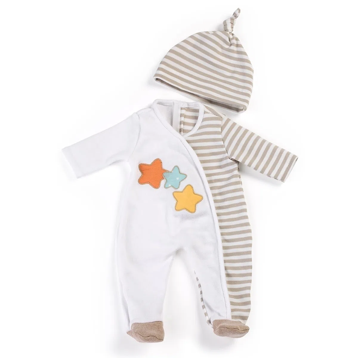 Miniland - Tutina beige, vestiti per bambole da 40 cm, 31220