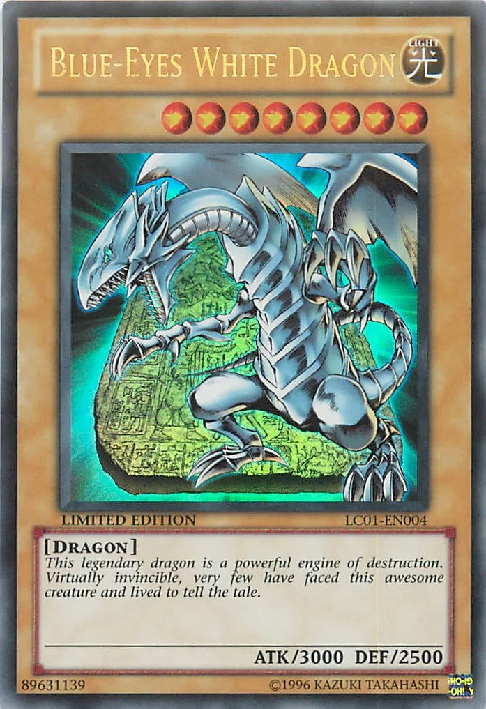 Yu-Gi-Oh! - Blue-Eyes White Dragon (LC01-EN004) - Legendary Collection - Limi...