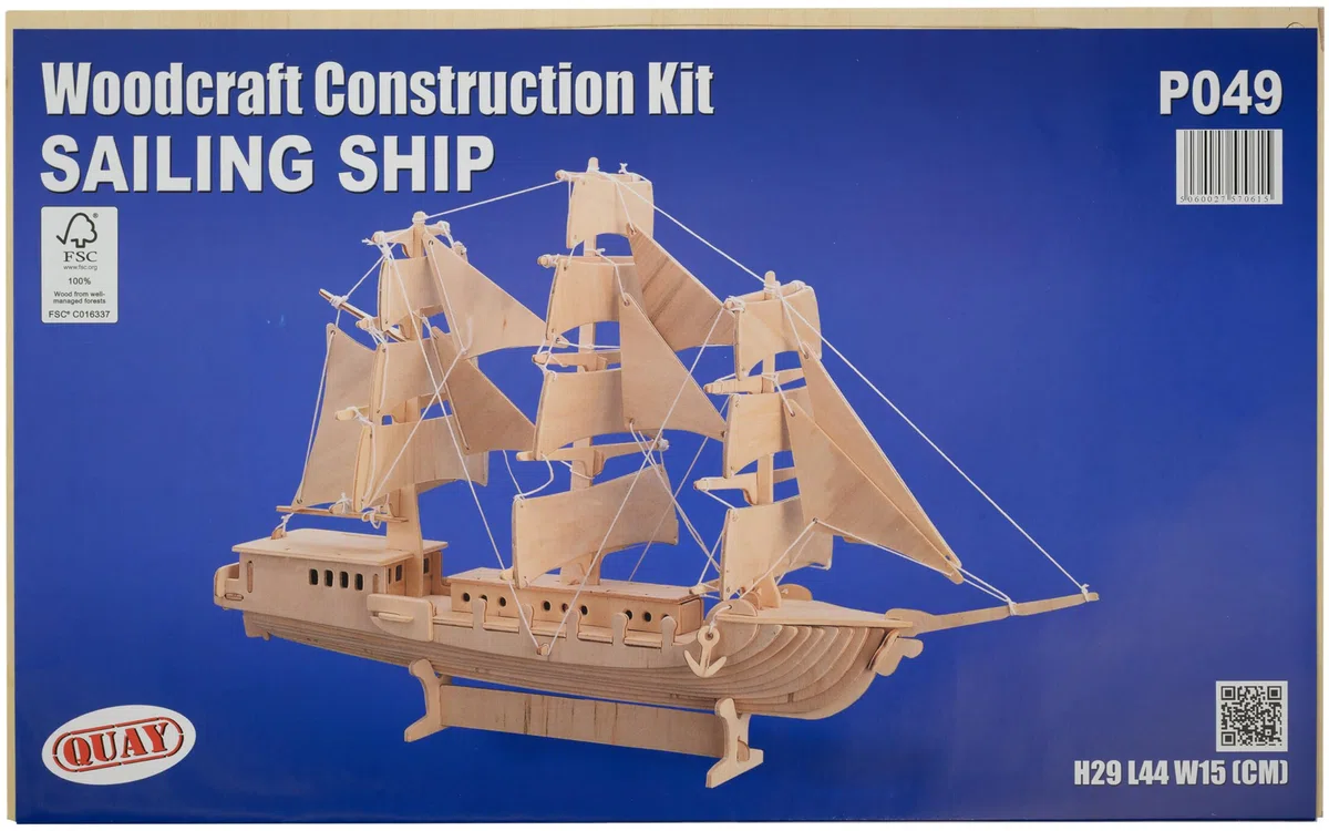 Quay Veliero Woodcraft Kit di Costruzione FSC