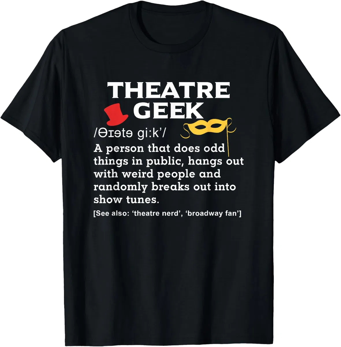 Theatre Geek - Teatro Maglietta