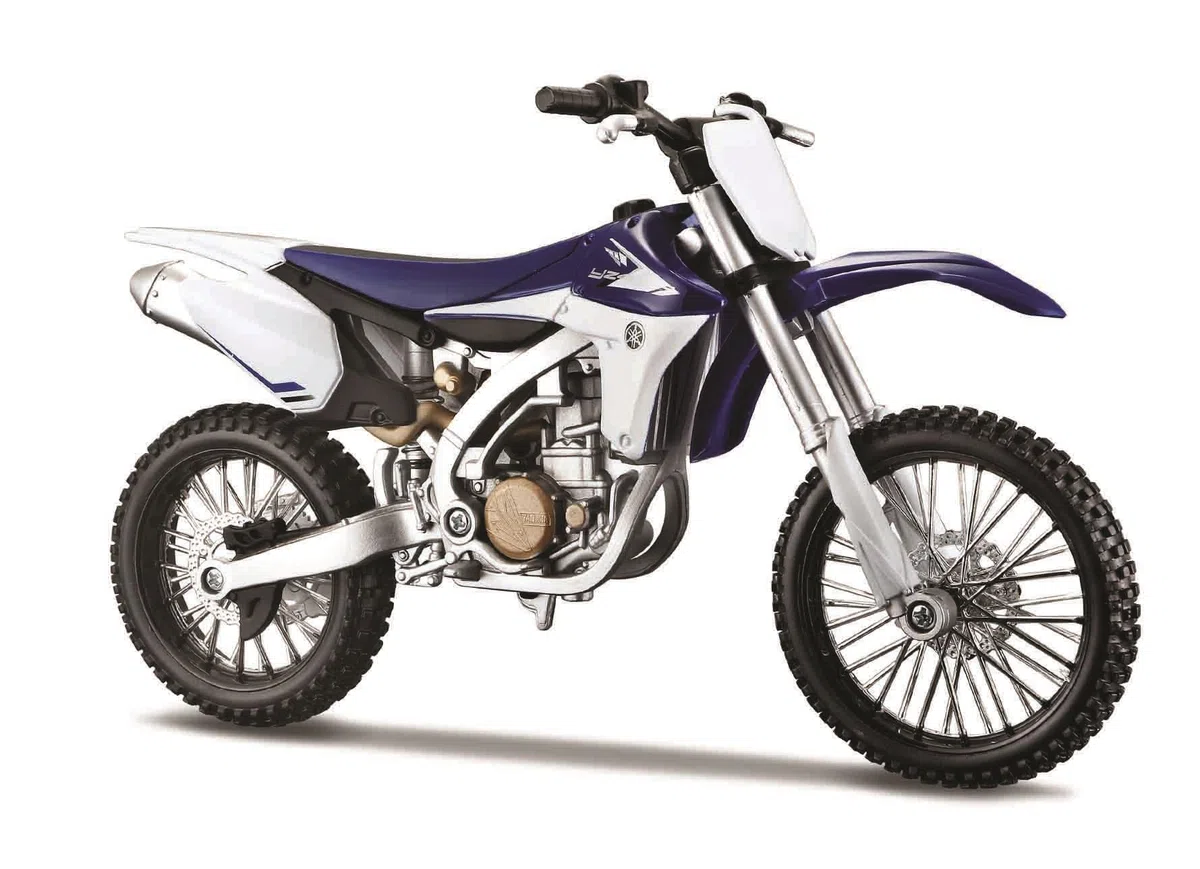 Maisto – Kit di Fissaggio del Modello Yamaha YZ450 F, Scala 1: 12, 39195