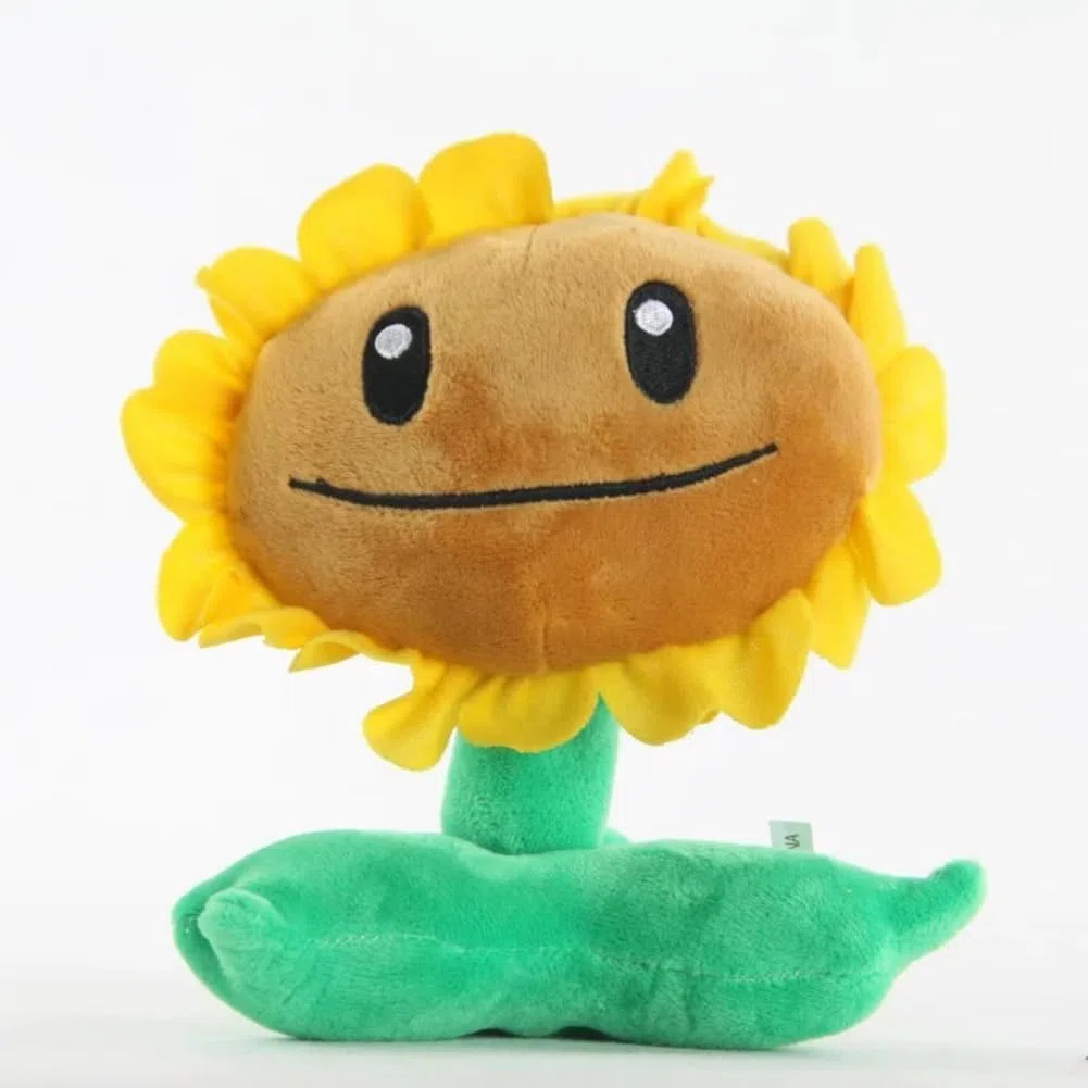 Giocattolo della peluche del girasole di simulazione di 20cm, cuscino del fiore del sole, regalo di compleanno dei bambini della bambola della peluche della pianta