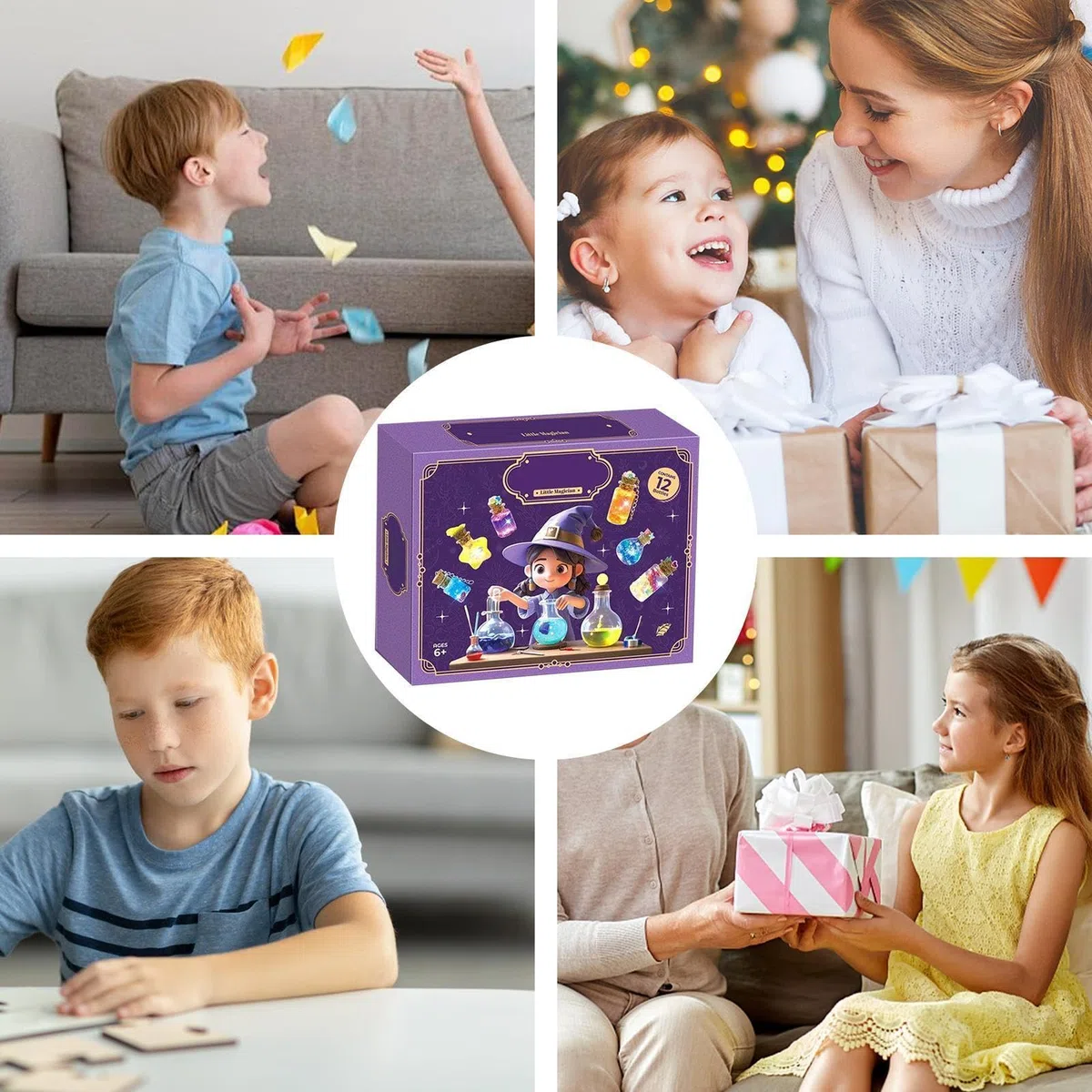 Set di pozioni magiche per bambini – Set di pozioni magiche | Set fai da te per streghe, arte, miscelazione, set fai da te, giocattoli interattivi per compleanni, giochi di ruolo, aule, casa