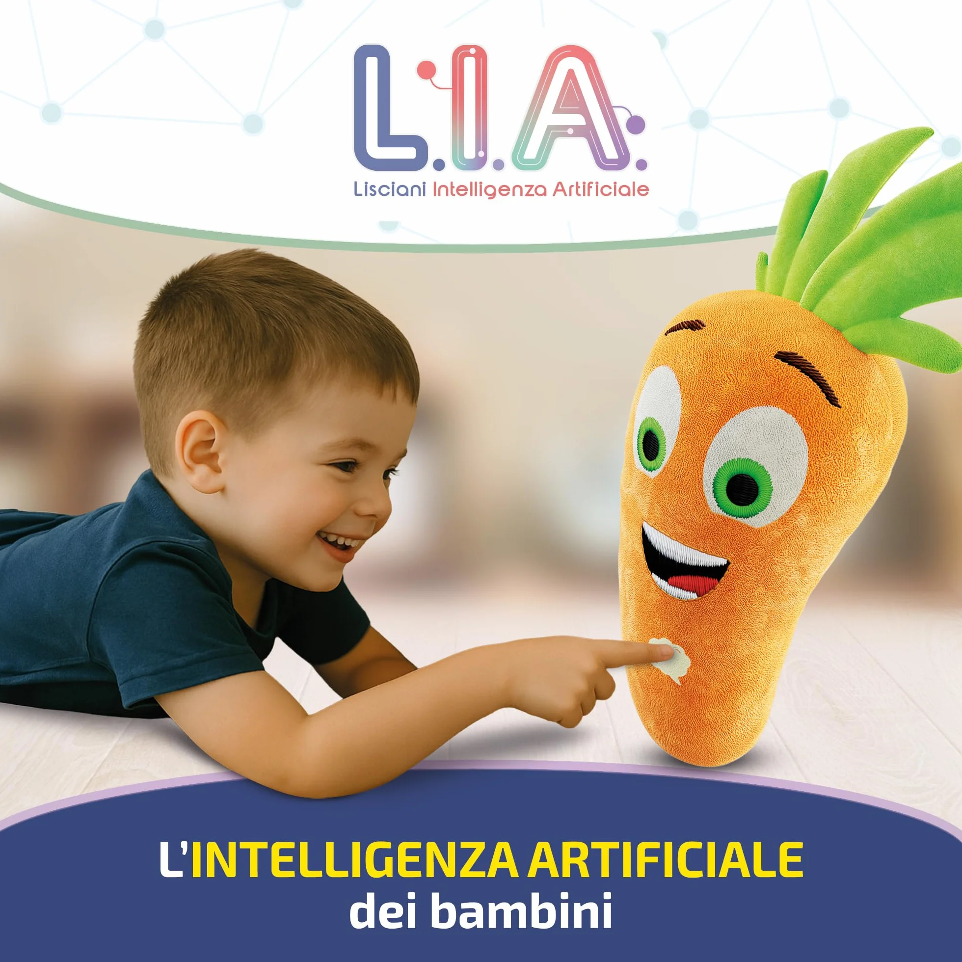 Lisciani Giochi - Hi Tech Educativo L.I.A. Carotina Intelligente, 109852