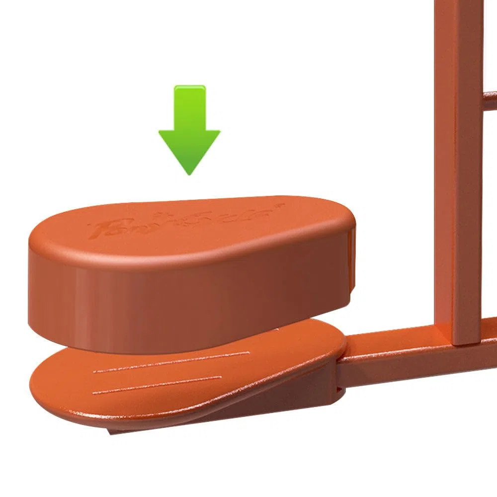 PonyCycle Pedale Pad per Modello E Ride On Horse Toy - Compatibile con Modello E taglia 3 e taglia 4 - Marrone