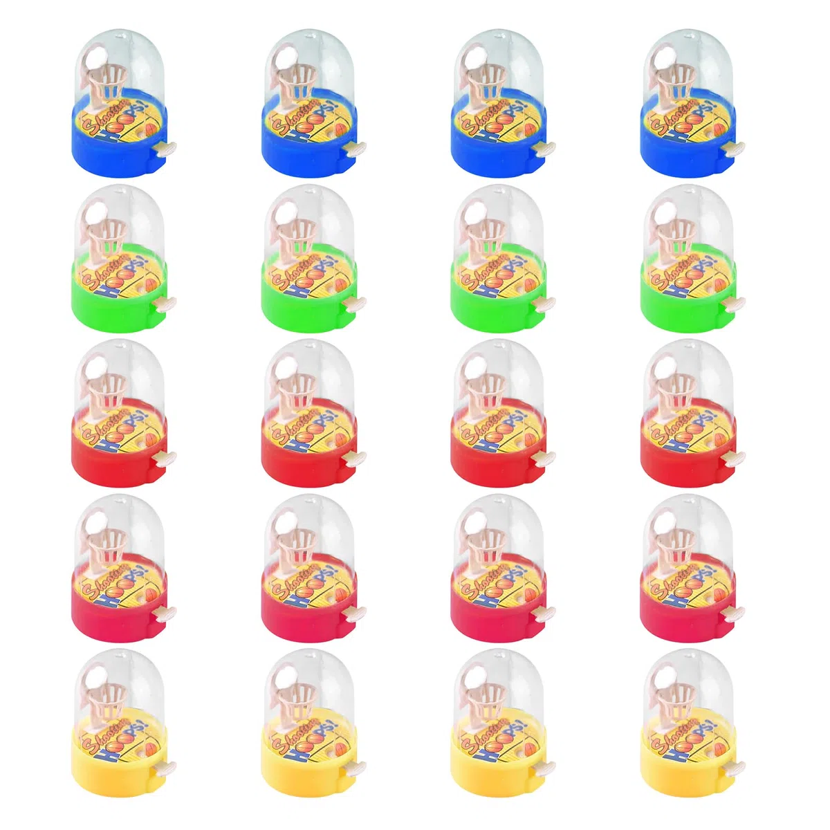 20 Pezzi Mini Giocattolo Basketball, Basket Dita, Giocattolo Pallacanestro, Giocattoli da Gioco di Basket con Dita, Mini Basketball, Gioco Basket da Tavolo, Regalino Festa Compleanno Bimbi