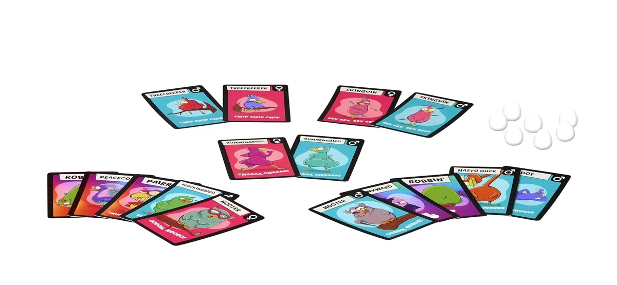 Piatnik Birdy Call – Il Divertente Gioco per Feste Intorno agli Uccelli obliqui