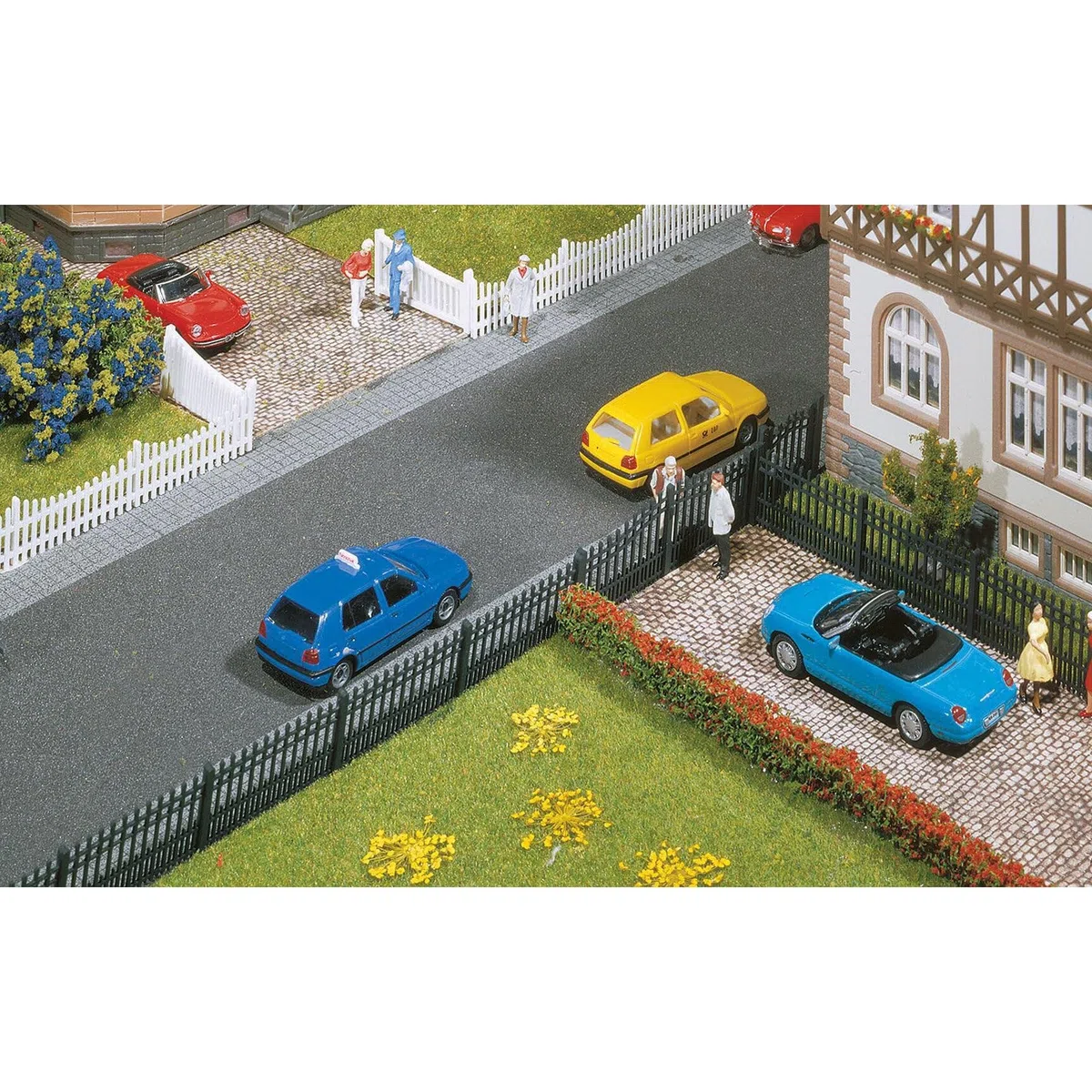 FALLER – Recinzione per modellismo ferroviario, Scala 1: 87