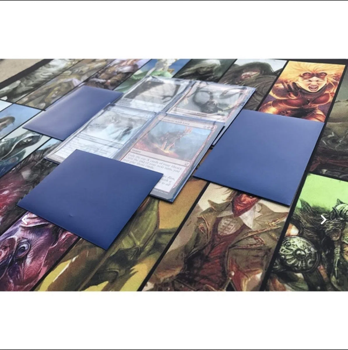 Black Lotu,DE – Gioco da tavolo MTG – Tappetino da gioco + custodia impermeabile gratuita, TCG Card Game Table Mat, dimensioni 60 x 35 cm, Mouse Pad compatibile con Digimon MTG TCG CCG RPG