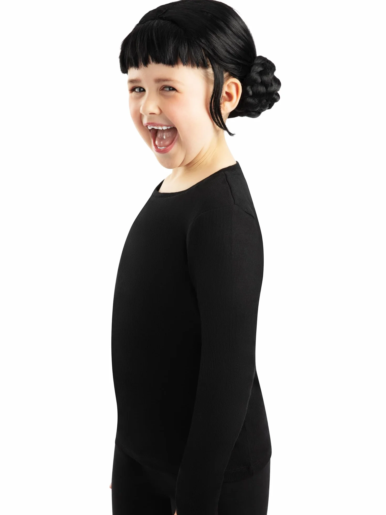 RUBIES ZOEY PARRUCCA per ragazza, ragazze, k-pop- zoey, netflix, parrucca, licenza ufficiale Netflix, cacciatori di demoni, huntrix, per carnevale, feste e cosplay