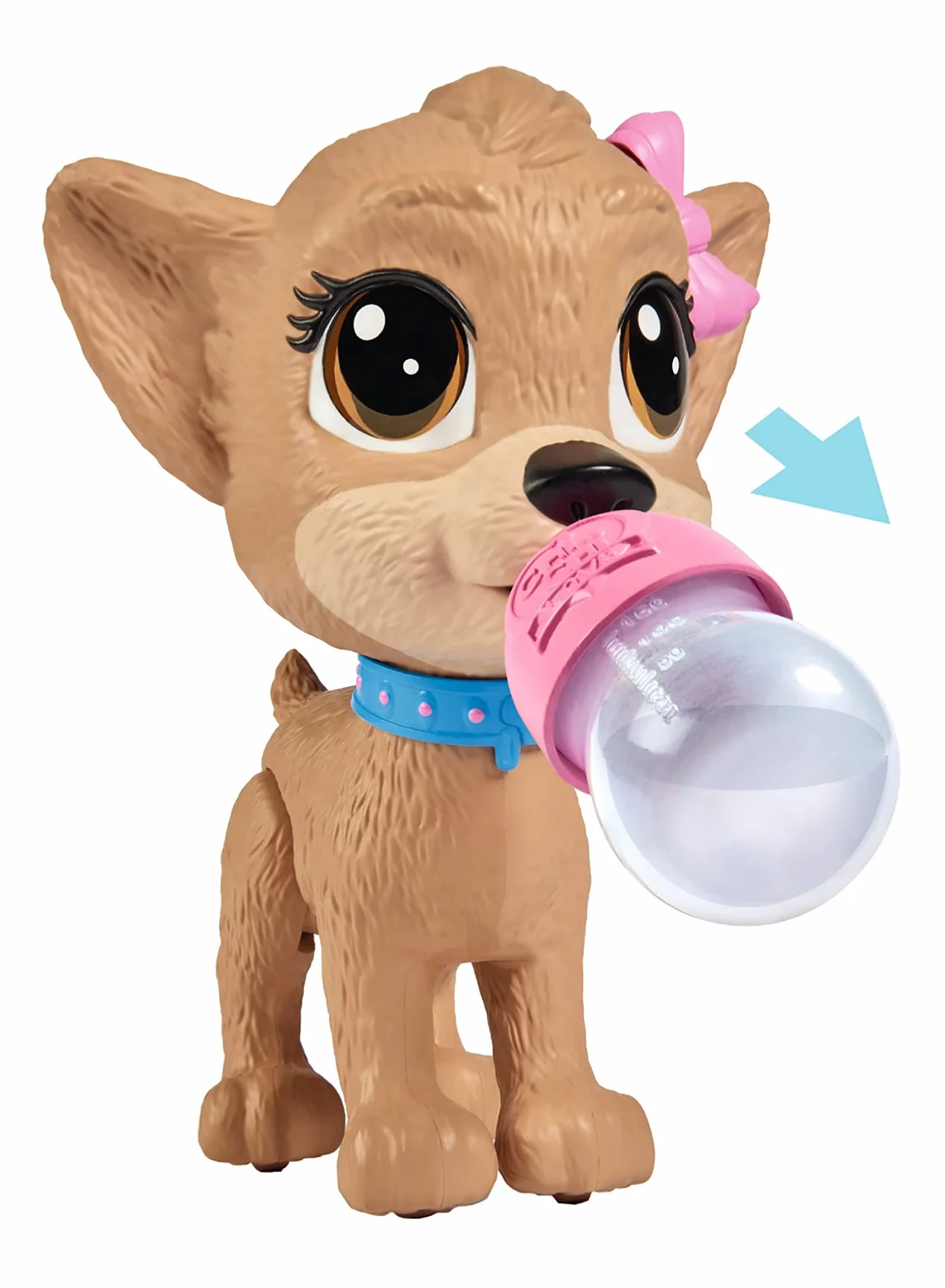Simba 105893460 - Chichi Love PiiPii Puppy, cane al vicolo, potenza PIPI, dai 3 anni, 20 cm