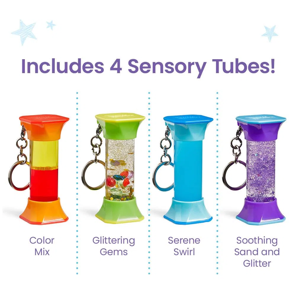 Learning Resources hand2mind-Soothing Swirlers Sensory Tubes Giocattolo educativo, 97364