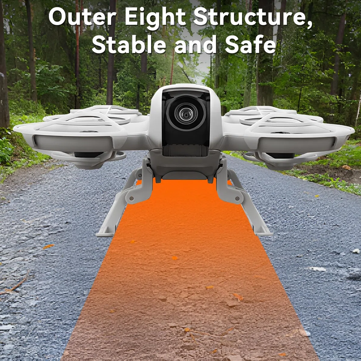 Carrello di Atterraggio per DJI Neo - Droni Accessori Carrello di Atterraggio Pieghevole Staffa Estesa Altezza Gamba a Sgancio Rapido Kit di Piedini di Estensione per DJI Neo Protector