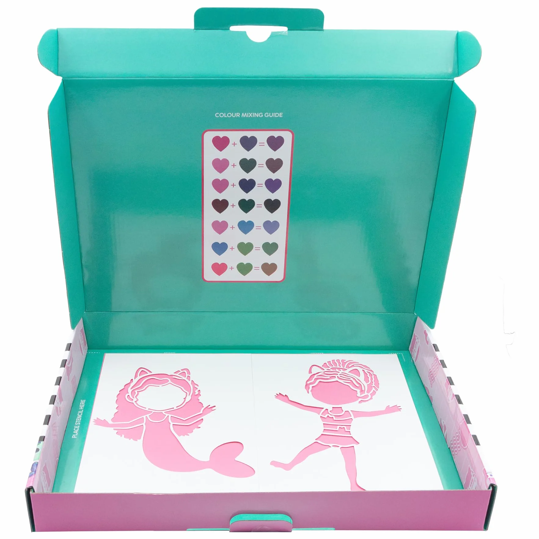 Gabby's Dollhouse - Set di penne spray - Matite da colorare per bambini - Set da colorare con matite colorate e pagine da colorare, GD23368