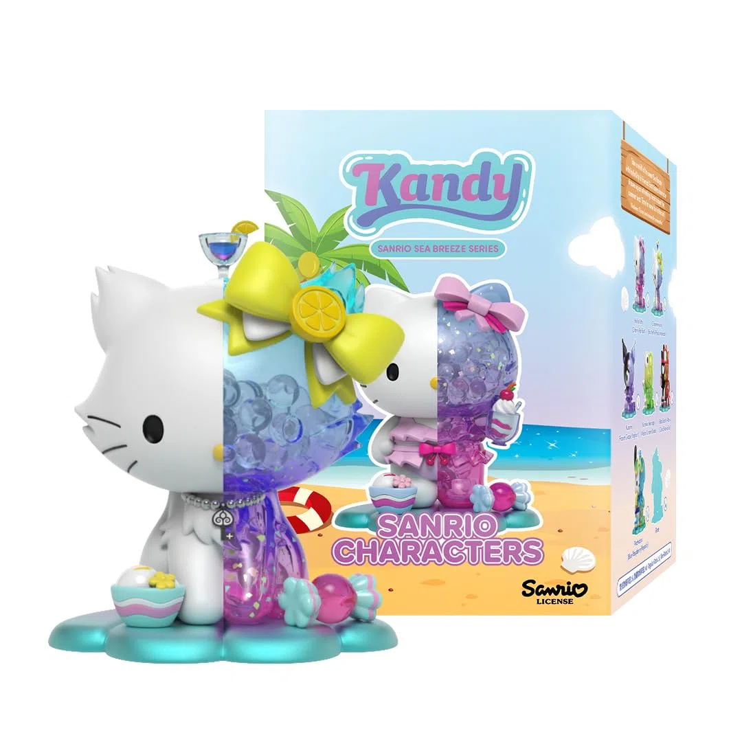 Mighty Jaxx Kandy x Sanrio Sea Breeze | Figura da collezione con scatola a sorpresa | un carattere casuale