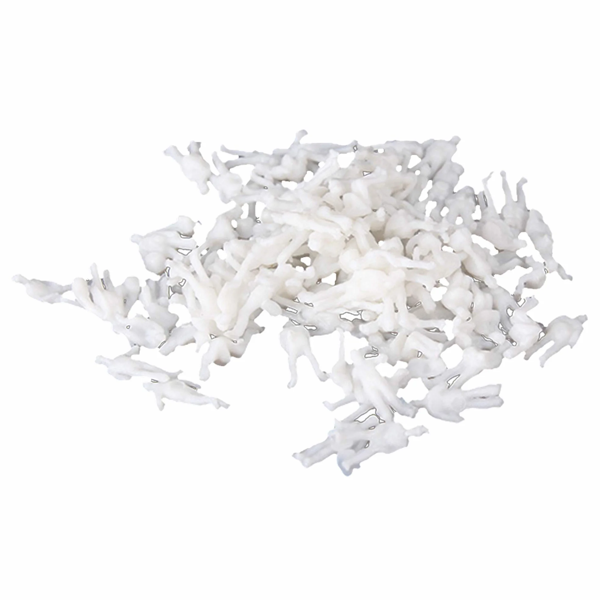 Bianco Modello Treno Persone Figura Passeggeri Scala 1:200 da 100