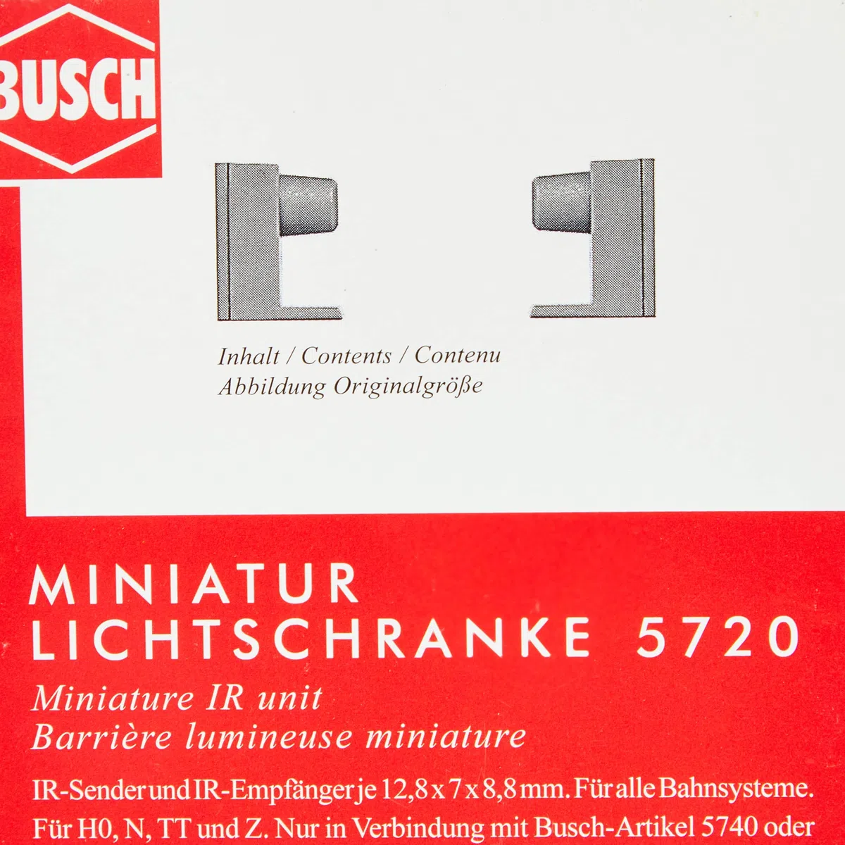 Busch Interruttore Ir Miniture