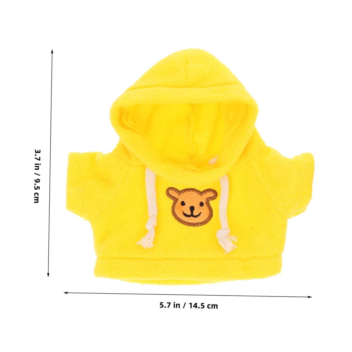 Vestiti Per Bambole e Orsacchiotti 30 Cm, Set 2 Pezzi Di Felpe Cappuccio Morbido, Abbigliamento Decorativo Riutilizzabile Per Bambole e Peluche, Adatto Per Giochi e Collezioni