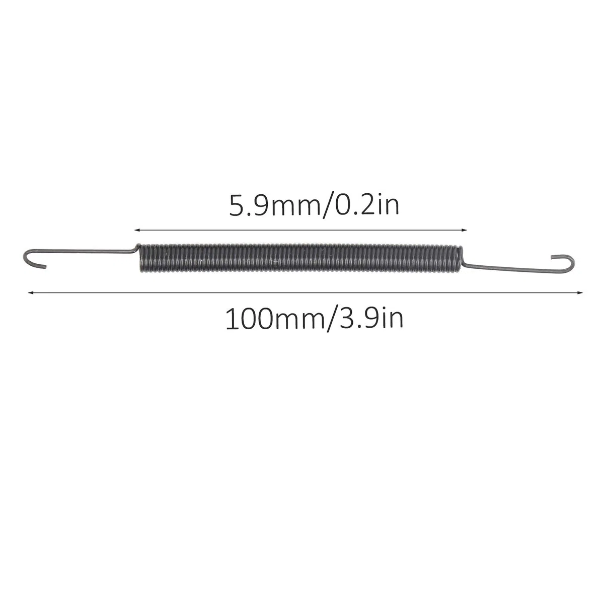 Molla per Tubo di Scarico RC, Resistenza alla Corrosione, 4 Pezzi Set, Accessori RC, RC Muffler Spring Set for Competizioni RC, Hobby, e Tutti i Modelli di RC Muffler
