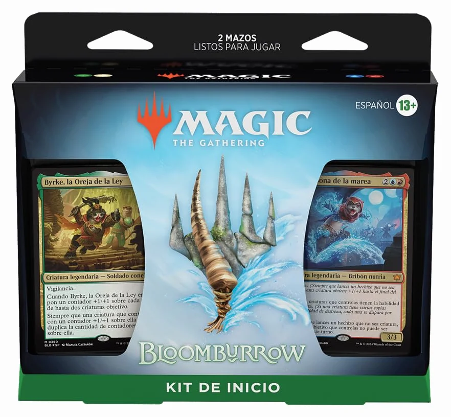 Magic The Gathering Bloomburrow Starter Kit 2 mazzi pronti per giocare (versione spagnola)