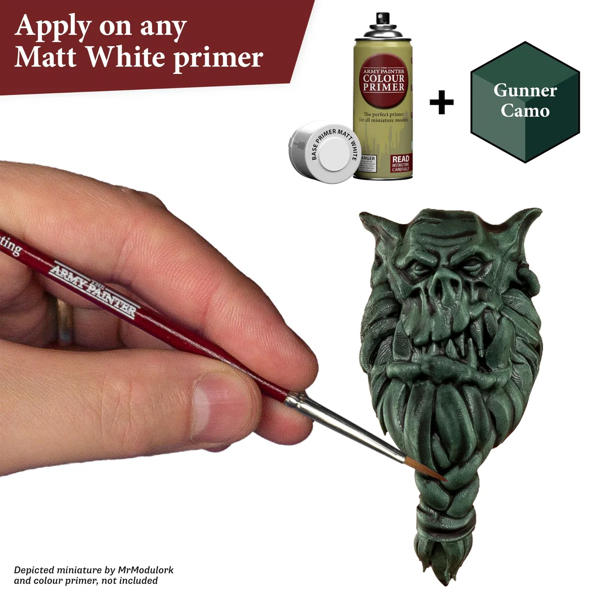 The Army Painter Speedpaint Gunner Camo 2.0, Acrilico Singolo Vernice 18ml Una Soluzione Di Pittura A Strato Per Miniature Da Tavolo Fantasy Come Figure Di Warhammer 40k e Dungeons and Dragons