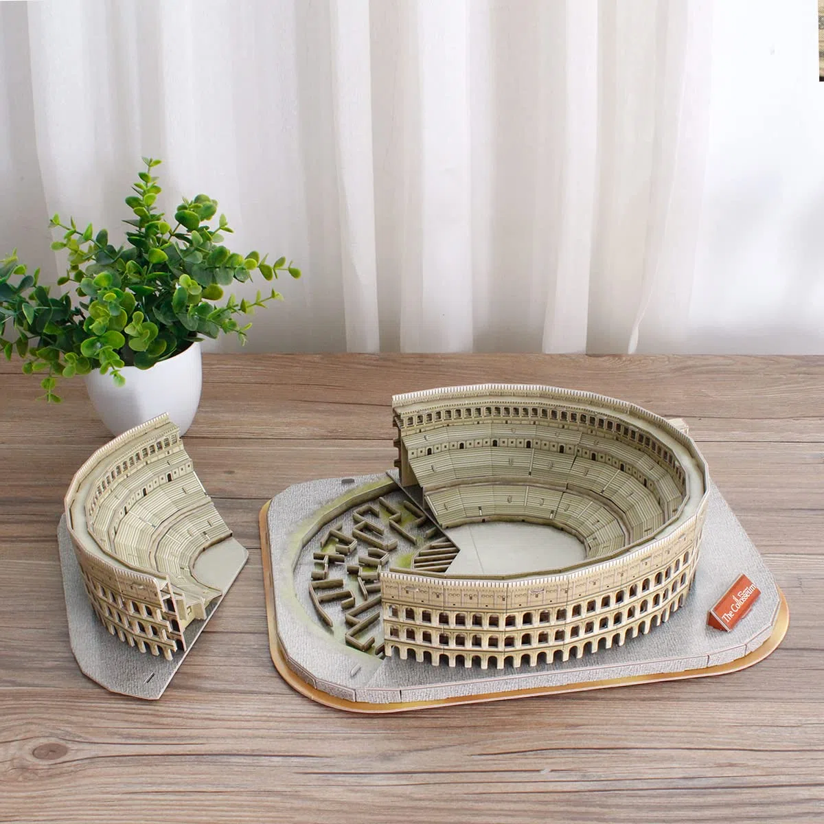 National Geographic - Puzzle 3d Colosseo | Modellini Da Costruire | Puzzle 3d Bambini +8 Anni | Puzzle 3d Adulti | Costruzioni Per Bambini | 131 Pezzi