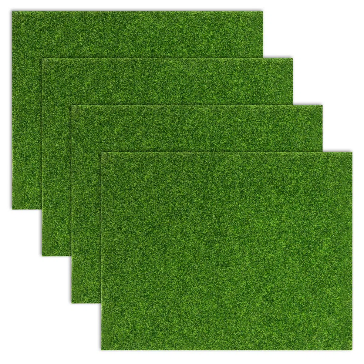 20,3 x 25,4 cm, mini finta da giardino, tappeto erboso per artigianato, decorazioni per esterni, casa delle bambole, ornamento fai da te