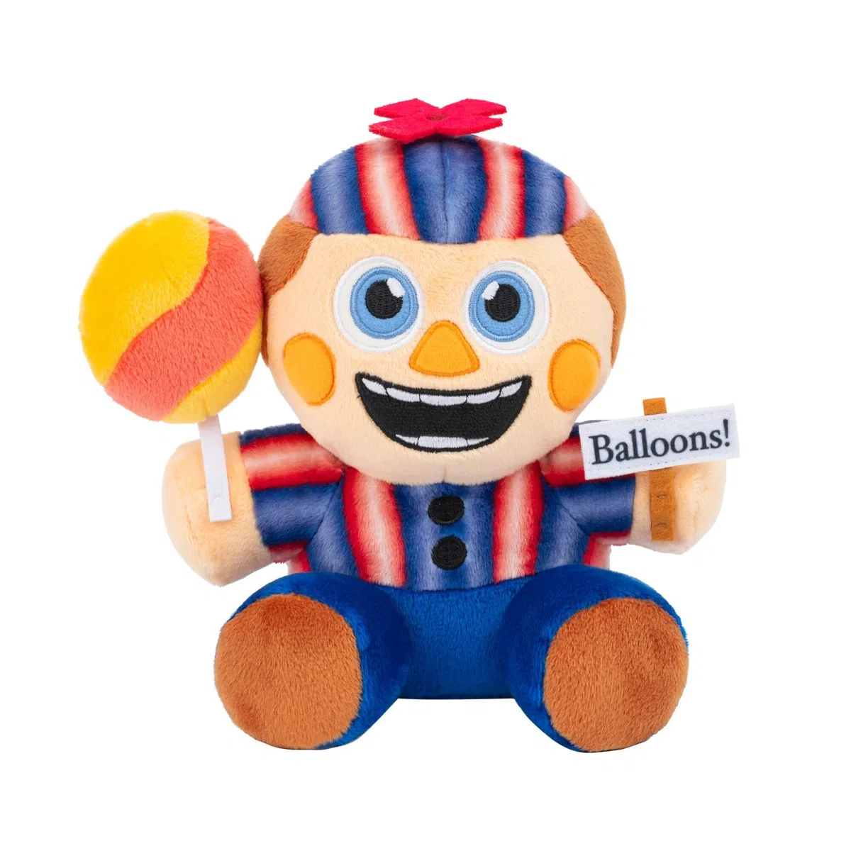 Five Nights at Freddy's FNF0095 - Peluche Toy Balloon Boy, 20 cm, con materiale super morbido e occhi che si illuminano al buio, personaggio ufficiale Jazwares