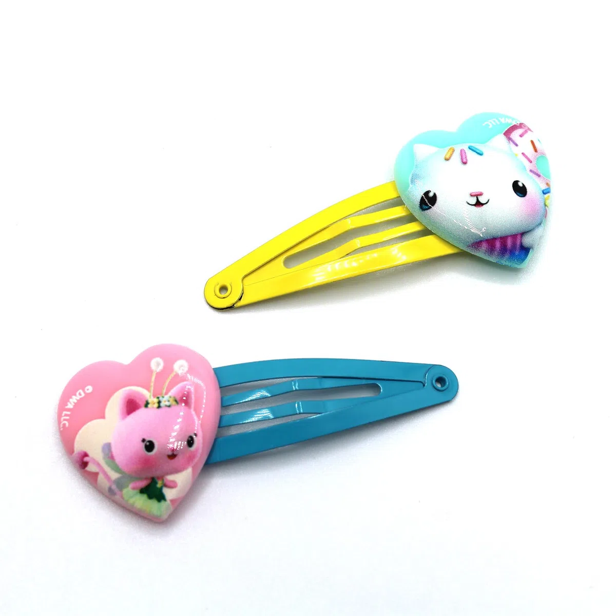 Joytoy Gabby's Dollhouse - Set di gioielli per capelli con orecchie di gatto, 5 fasce per capelli e 3 clip per capelli, 16,5 x 2 x 20,5 cm