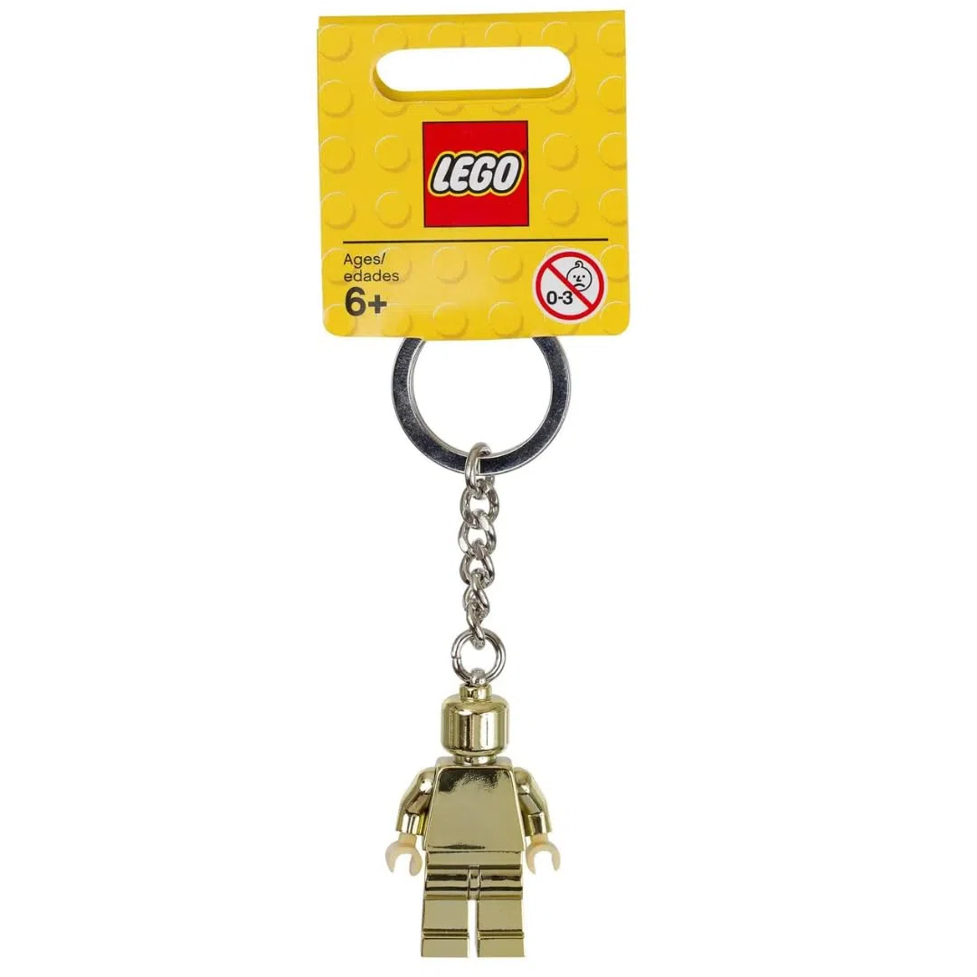 LEGO Classic: Portachiavi Gold minifigure