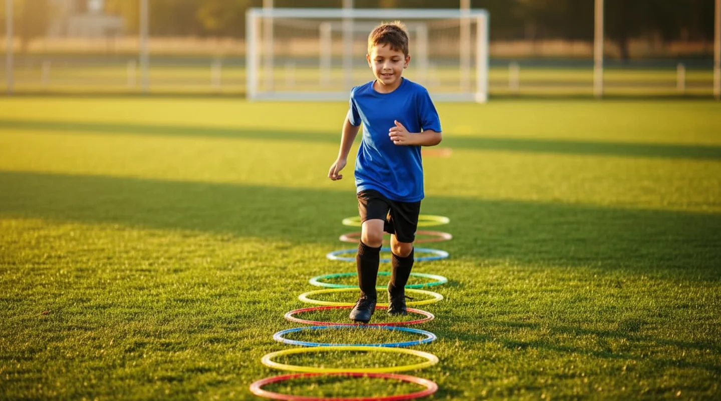 HAEST - 12 Cerchi Colorati per Fitness ed Esercizi di coordinazione - 45 cm