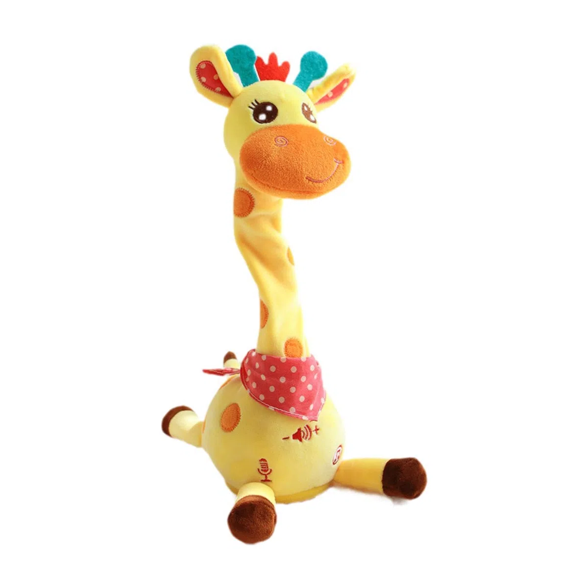 Peluche interattivo Divertente a Forma di Giraffa Che e Balla, Giocattolo per Bambini da Viaggio
