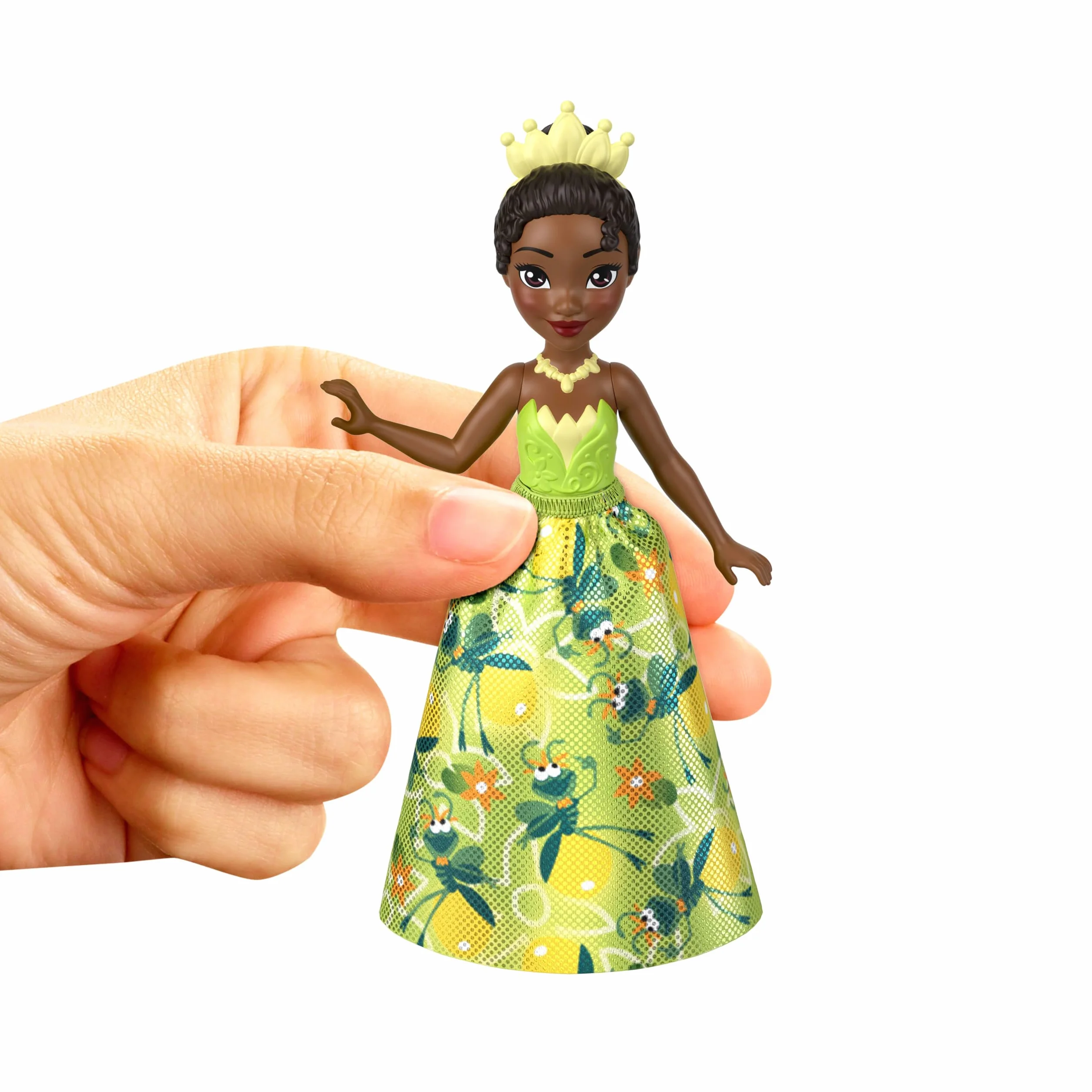 Mattel Disney Princess - Principessa e Amico Multipack, set con 5 mini bambole snodate e 5 personaggi amici abbinati, ispirati ai film Disney, giocattolo per bambini, 3+ anni, JBL33