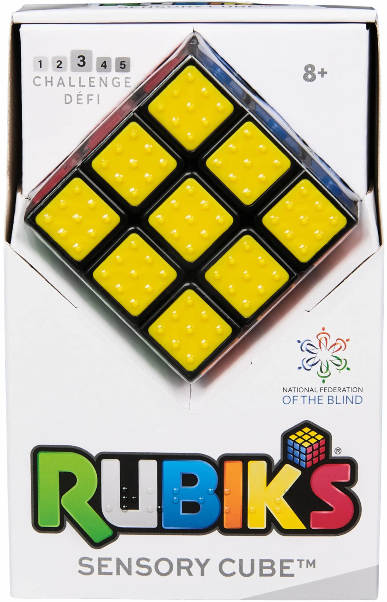 Gioco Rubik's Cube Sensory Cube, per adulti e bambini dai 7 anni in su