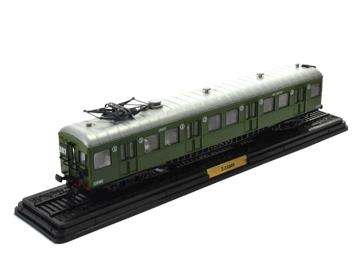 OPO 10 - Treno 1/87 Ho SNCF Automotrice Z-232303 DE LAIGNE DE SCEAUX 1952 (005)