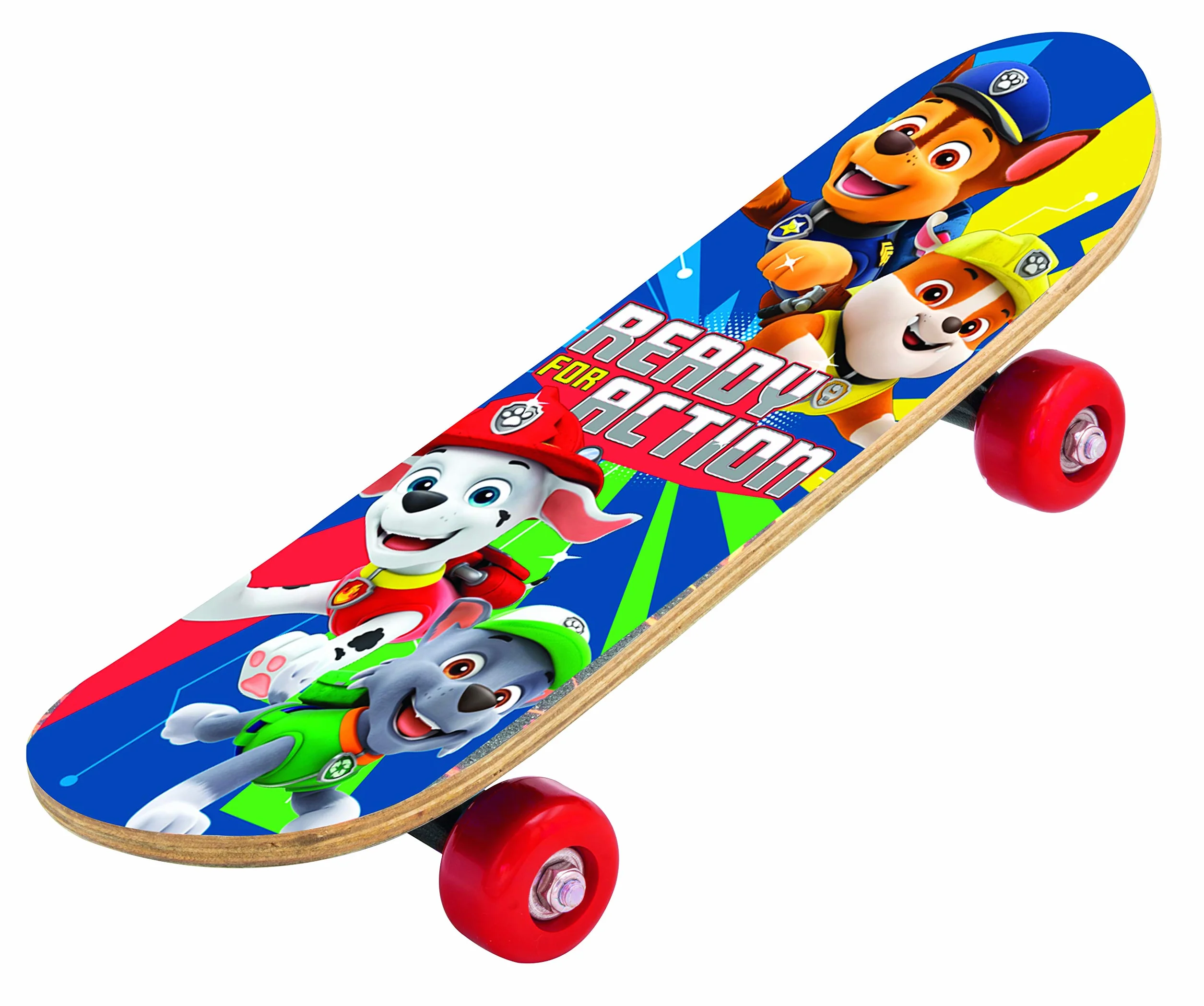 Paw Patrol Mini Skateboard in Legno 43x12x8 cm