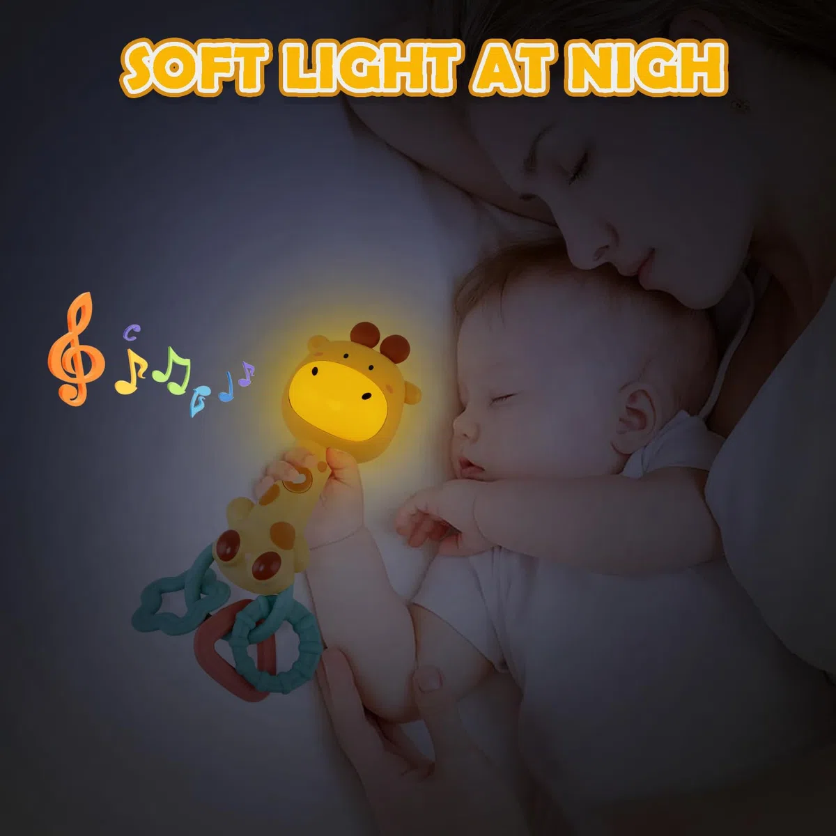 Ballery Giochi Sonaglio Neonato 6-9 Mesi, Giochi Musicali Bambini 1 Anno, Giochi Montessori Educativi, Giocattoli Sensoriali Musicali Bambinia Bambino Regalo