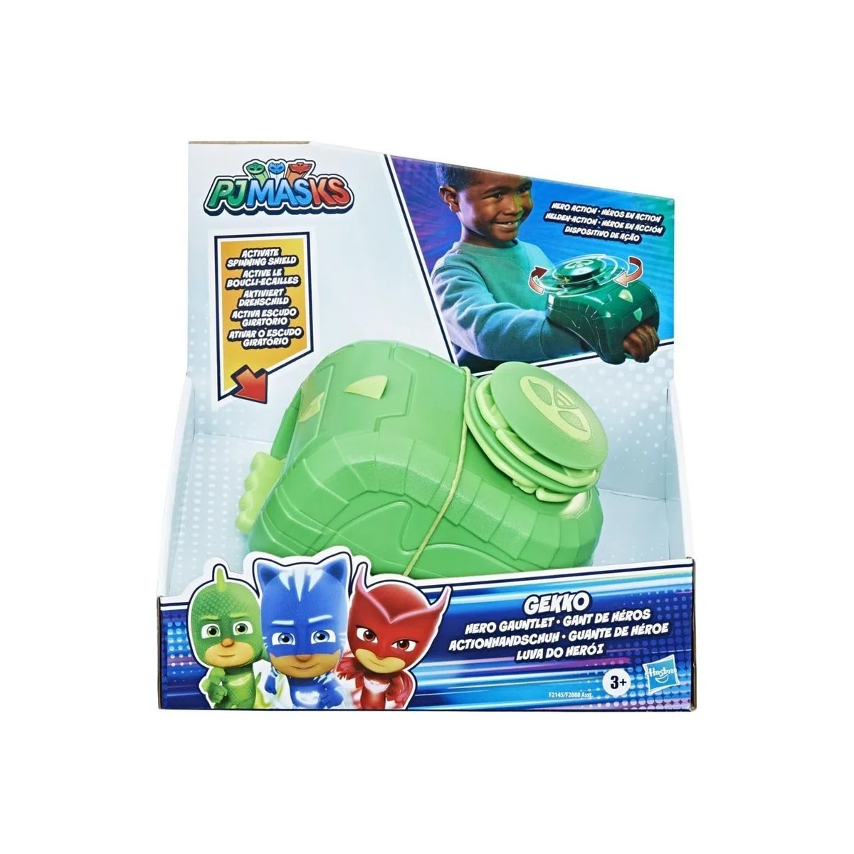 PJ Masks Hasbro Super pigiamini, Guanto di Geco, Giocattolo per Costume da Geco, per Bambini dai 3 Anni in su