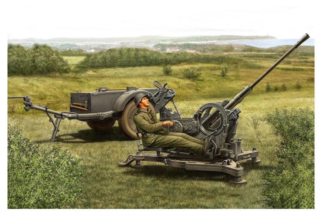 Hobby Boss 80148 - Modellino Modello Flak38 Late Version/SD. Ah 51"