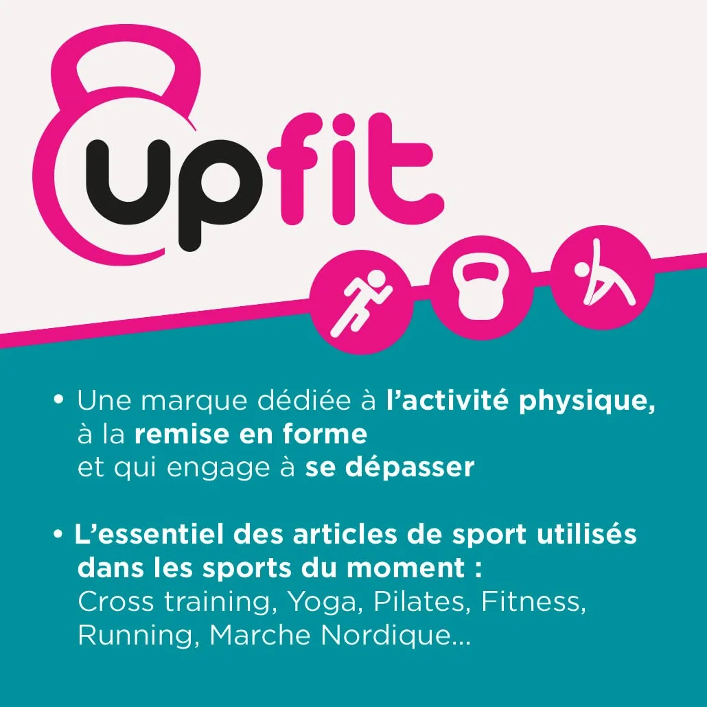 UPFIT - Dadi sportivi, per allenamento a casa, 2 dadi, colore: blu e grigio, per allenamento a casa