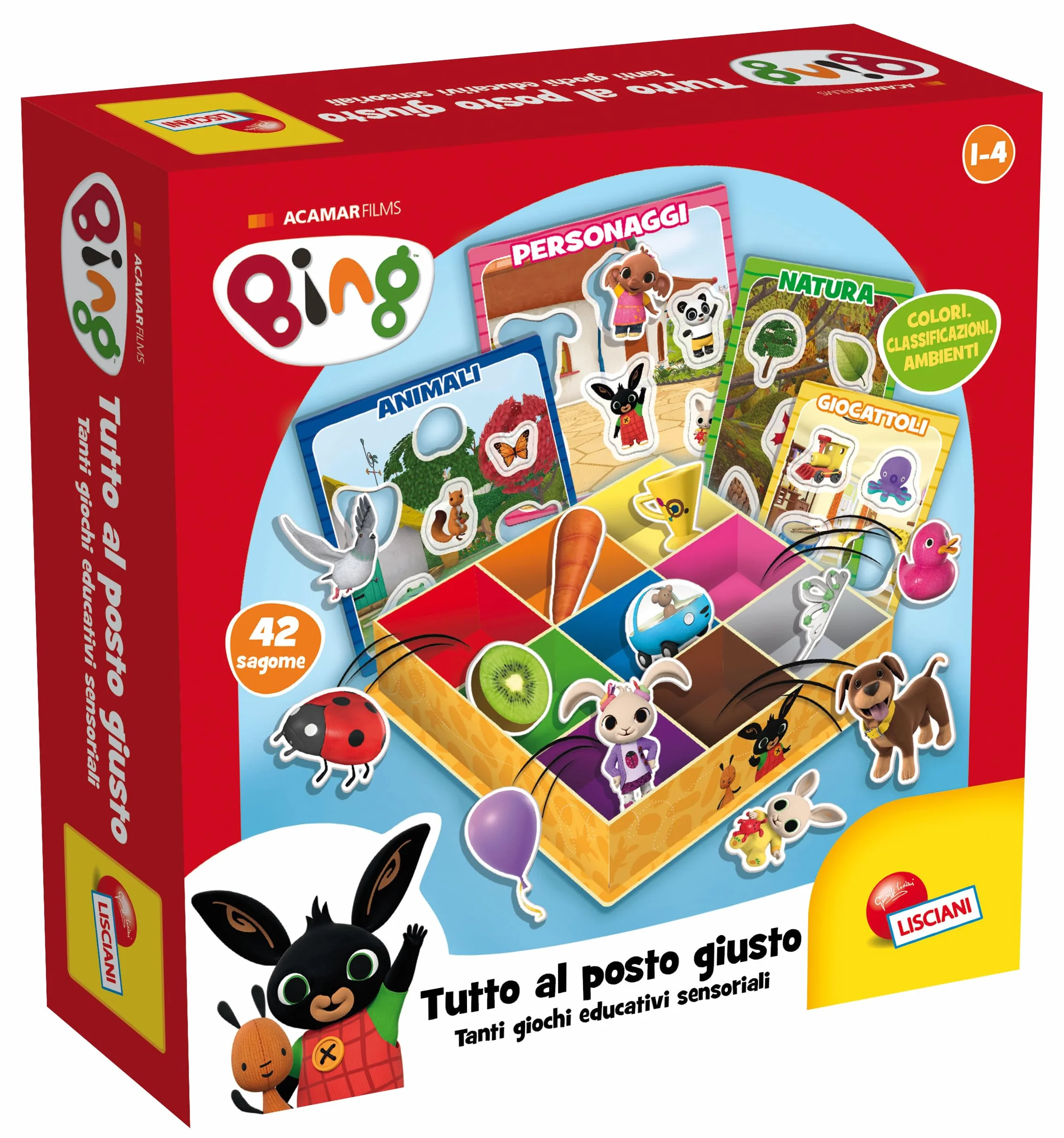 Liscianigiochi Bing Tutto al posto Giusto