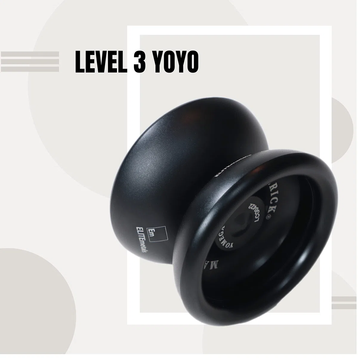 Yomega Maverick – Yoyo professionale in alluminio per bambini e principianti con cuscinetto a sfera di dimensioni C per avanzati yo yo Tricks e ritorno reattivo + 2 corde extra