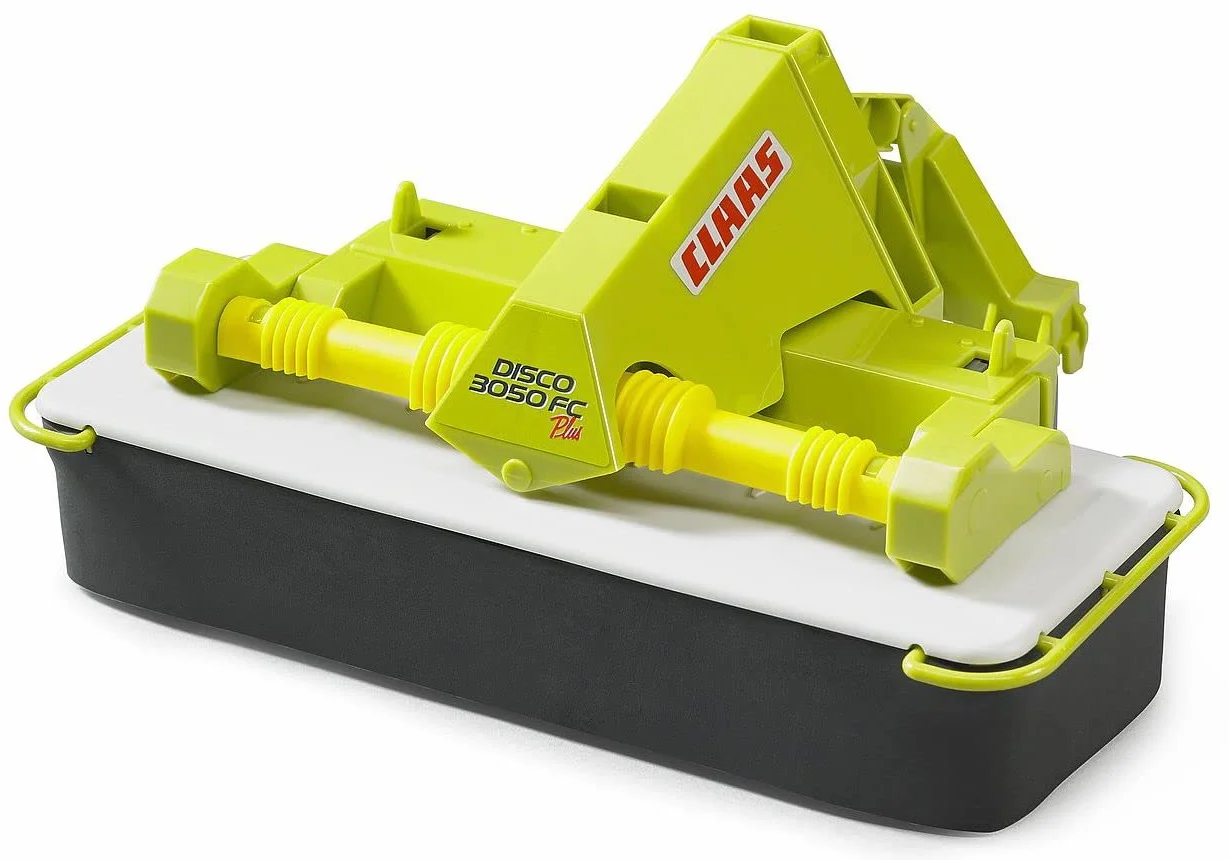 bruder 02324 - Claas Disco 3050 FC Plus falciatrice frontale, rimorchio per trattore, falciatrice, azienda agricola