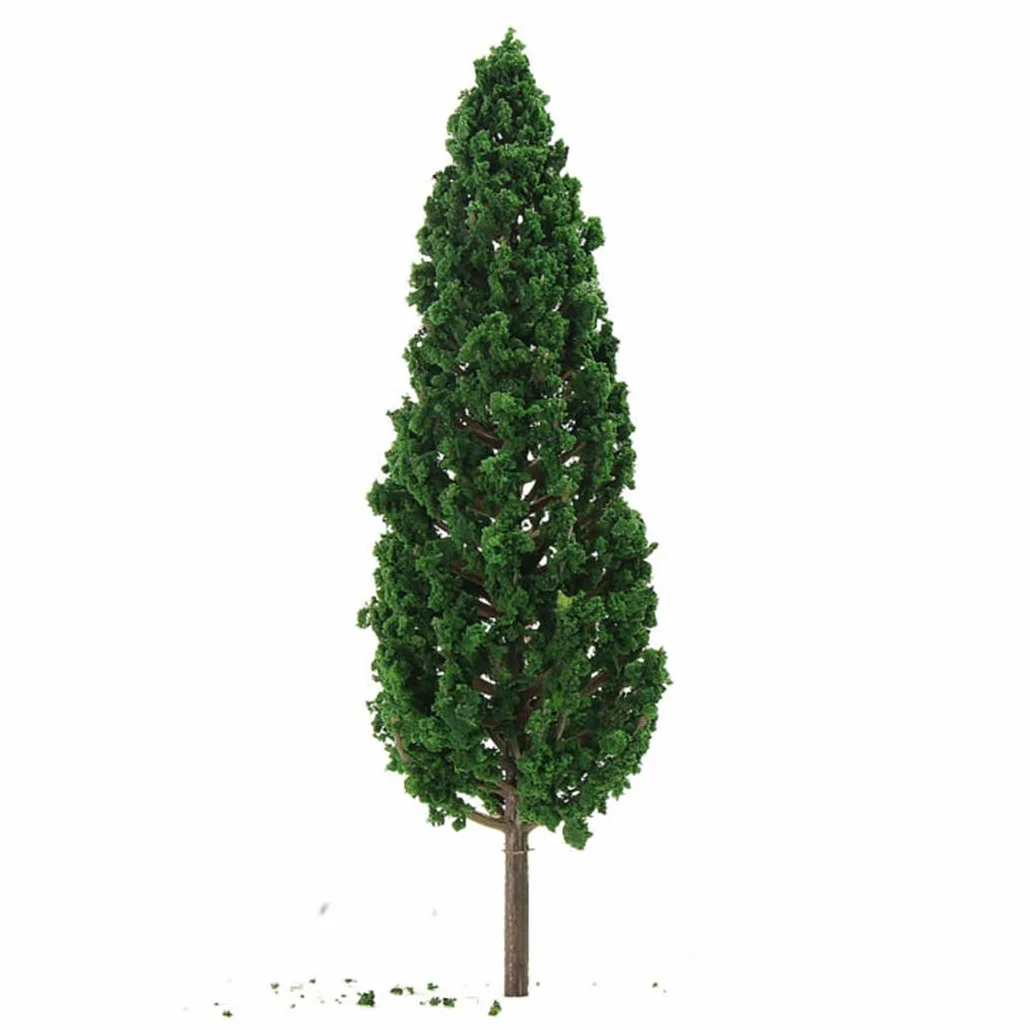 Sportarc 10 Pezzi Modellini di Alberi, Alberi Mini da 15 cm per Diorama, Alberi per Modello di Treno, Alberi per Paesaggio Miniatura per Ferrovia, Alberi per Architettura del Paesaggio