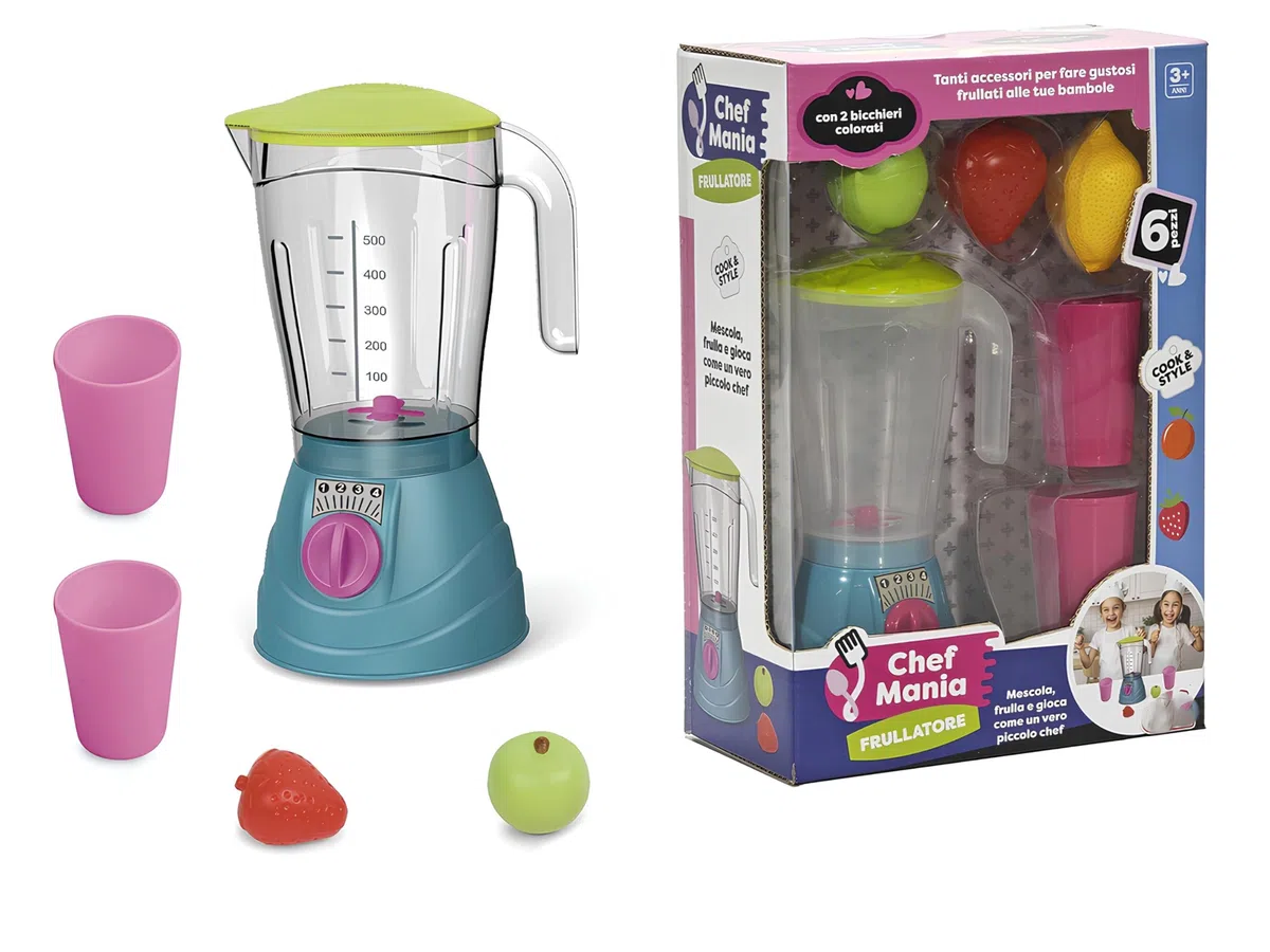 Frullatore Giocattolo per Bambini conAccessori Cucina Elettrodomestici Giocattolo Sbattitore Planetaria Impastatrice Giocattolo per Bambini Elettrodomestici Giocattolo Mixer Set Accessori Cucina (a)
