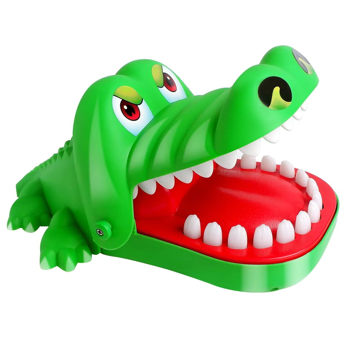 Gioco del Coccodrillo Croco Doc Giocattolo Coccodrillo Denti, Azione e Abilità per di Famiglia, Metti alla Prova la Tua Fortuna, per Bambini, per Feste (L)