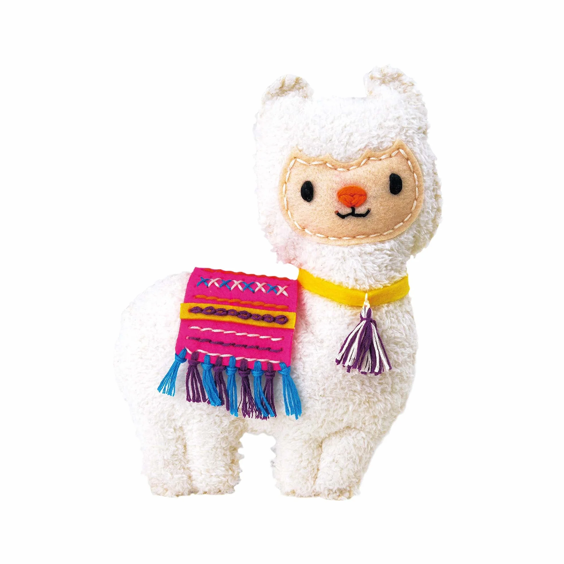 AVENIR- Bambola da Cucito Lama, Colori Misti, CH1623