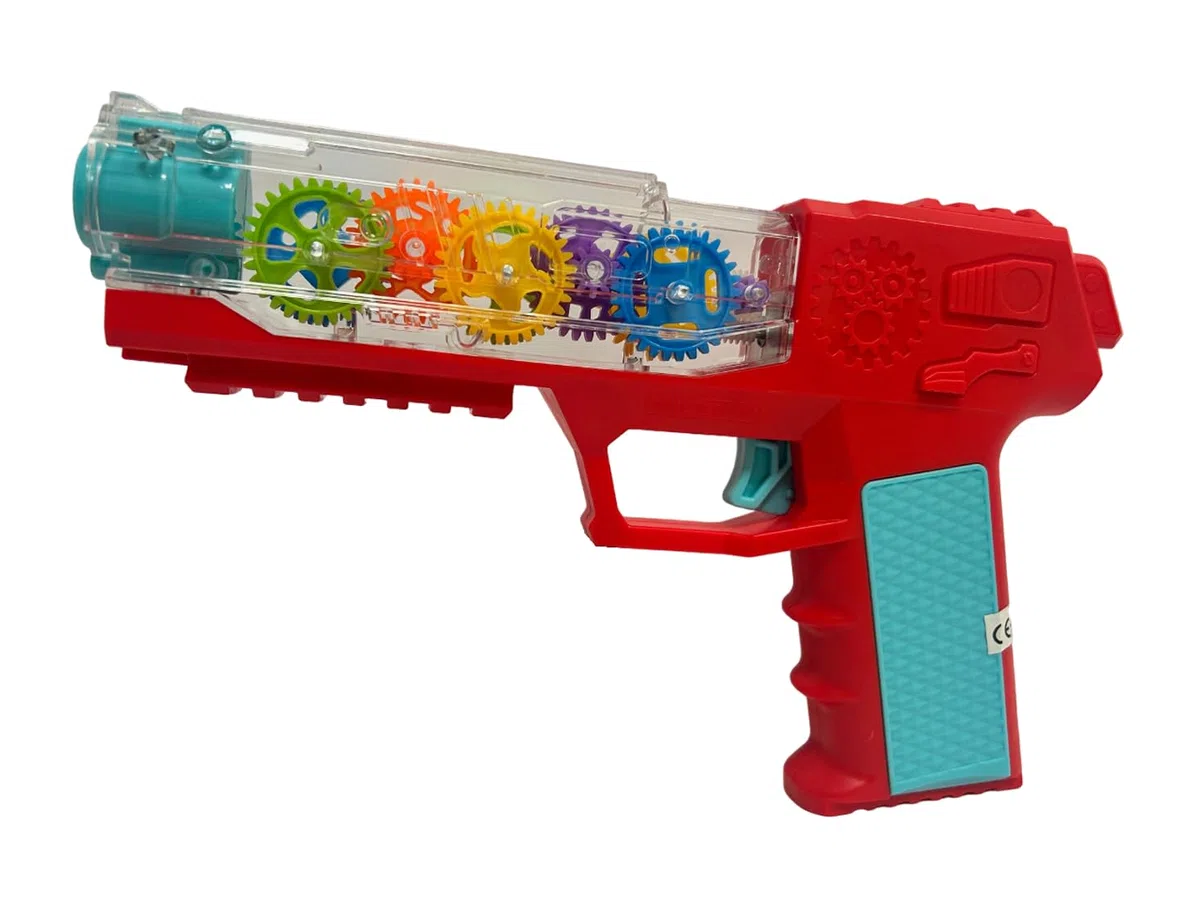 Pistola Giocattolo con Luci e Suoni Effetti Sonori e Proiettore Pistola Giocattolo Luci e Suoni Pistola Gioco per Bambini Fucile Giocattolo Mitra Gioco con Luci e Suoni Mitragliatrice Giocattolo
